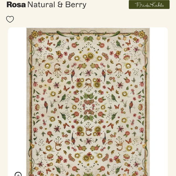 TUMBLE LIVING RUG 8x10 or larger style ROSA