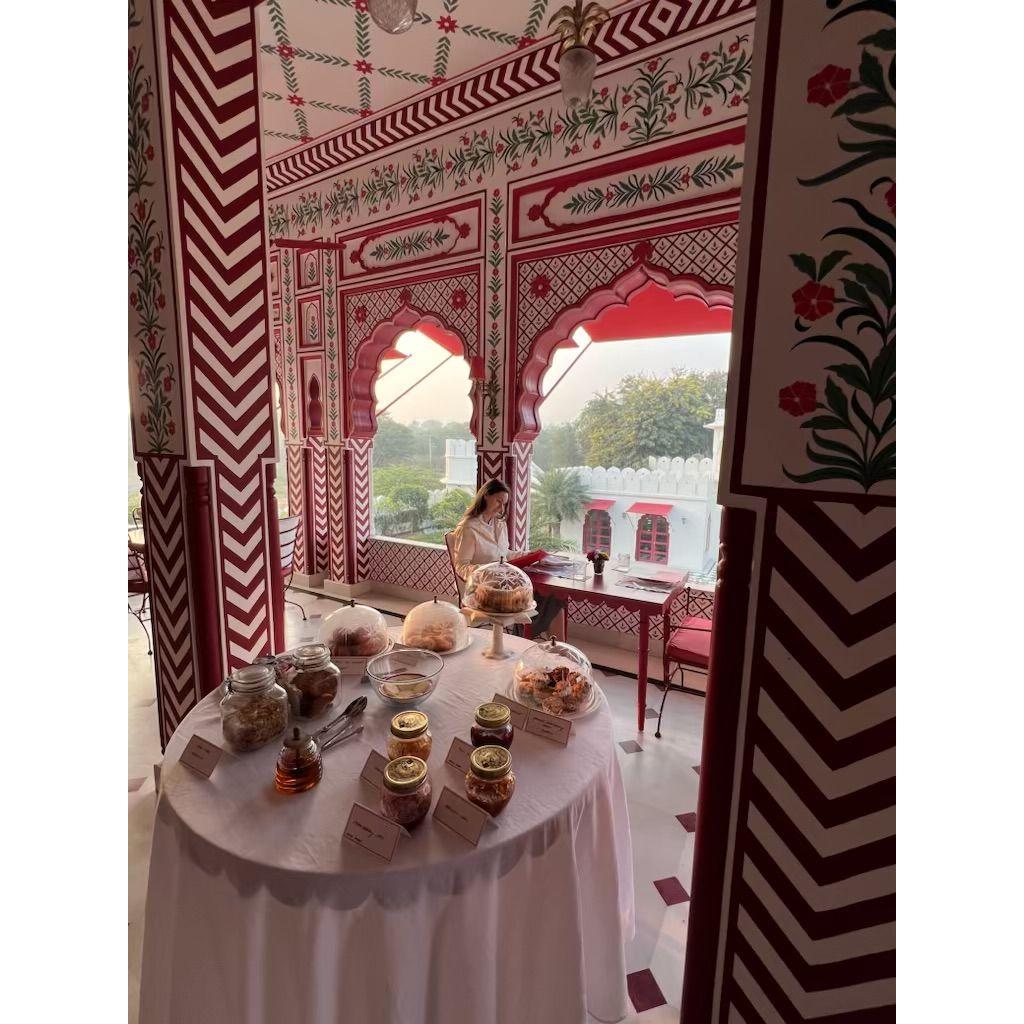 Amazing breakfast in Jaipur, India