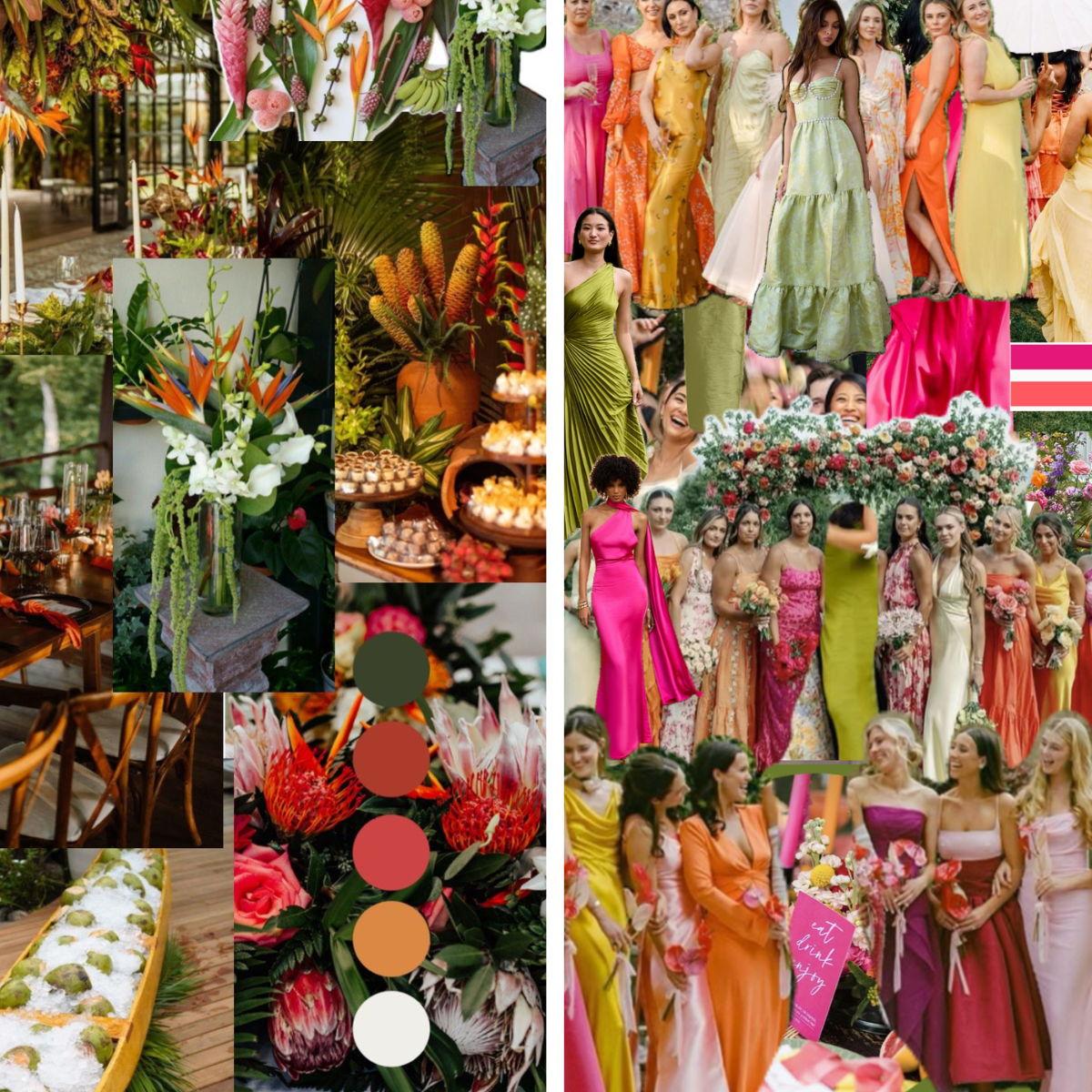 Mehendi Night: A relaxed evening to celebrate together. Henna will be applied to the bride and select guests—wear dark greens or tropical prints and allow time for mehendi to dry.