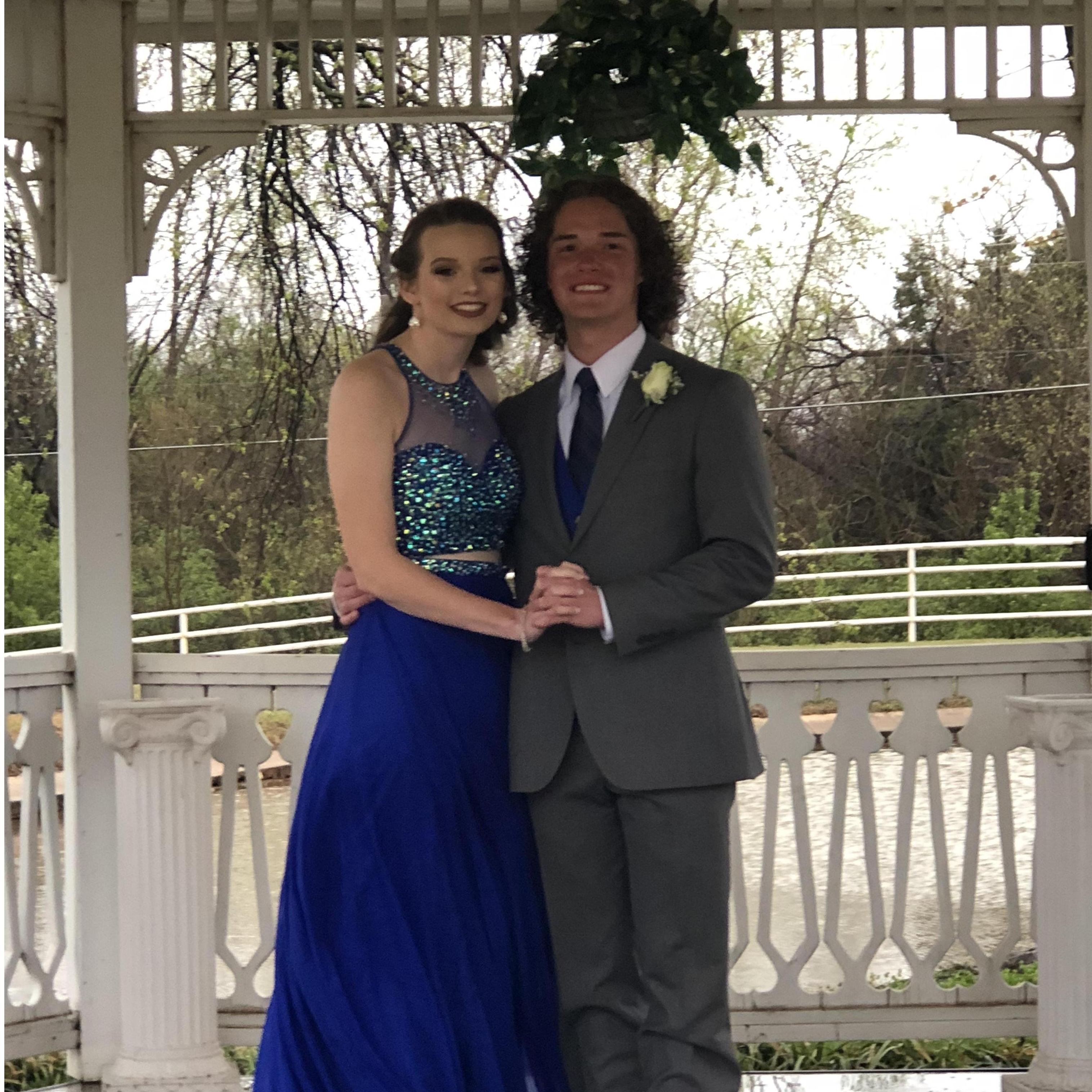 Dillon's senior prom