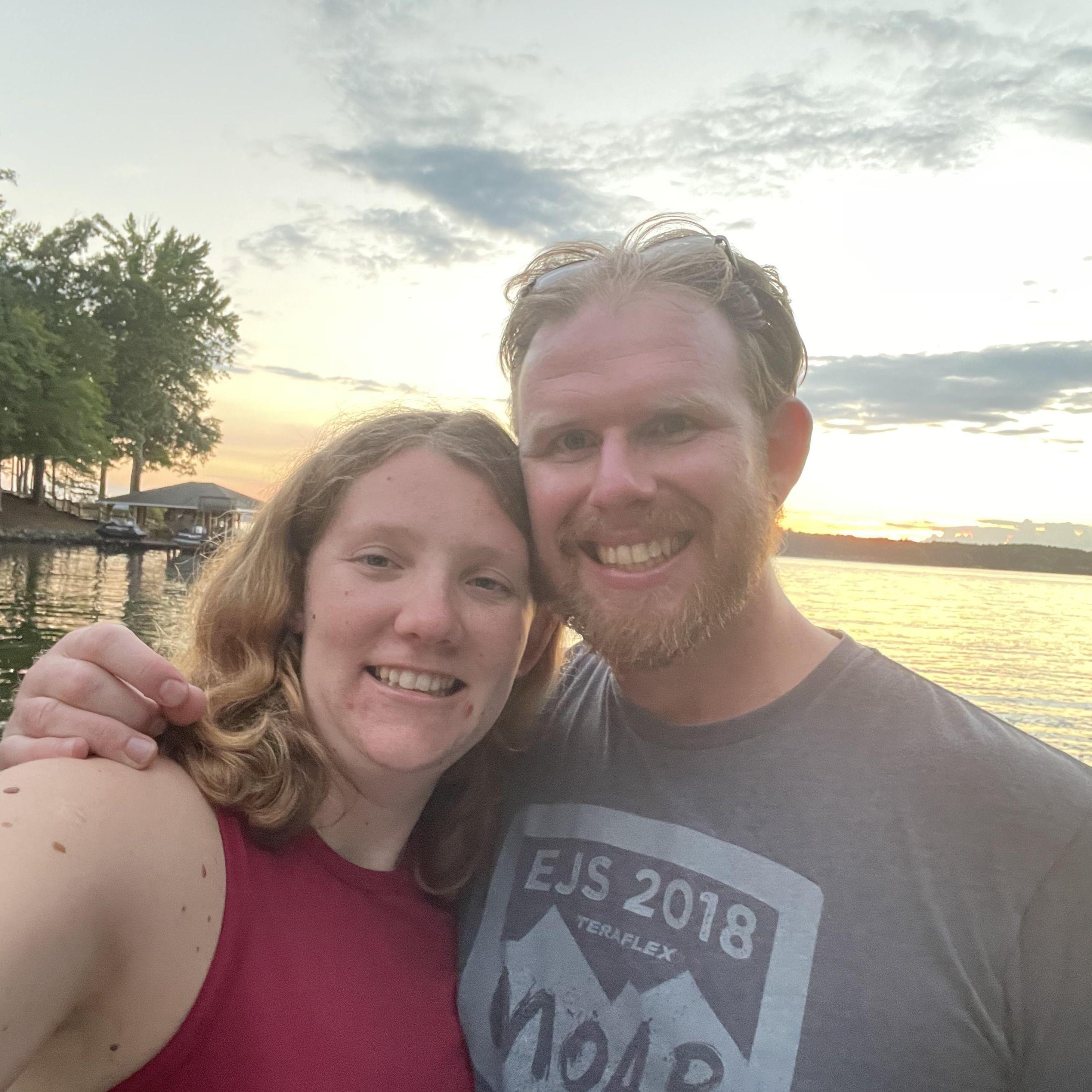 Brian and Emmy at Willie's Wonderland (if ya know ya know)... Emmy's favorite place in the world!