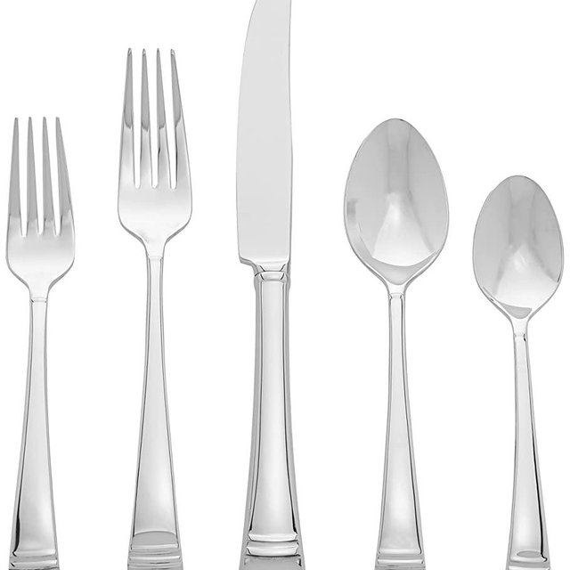 Lenox Platinum Federal 20-Piece Flatware Set, 3.00 LB