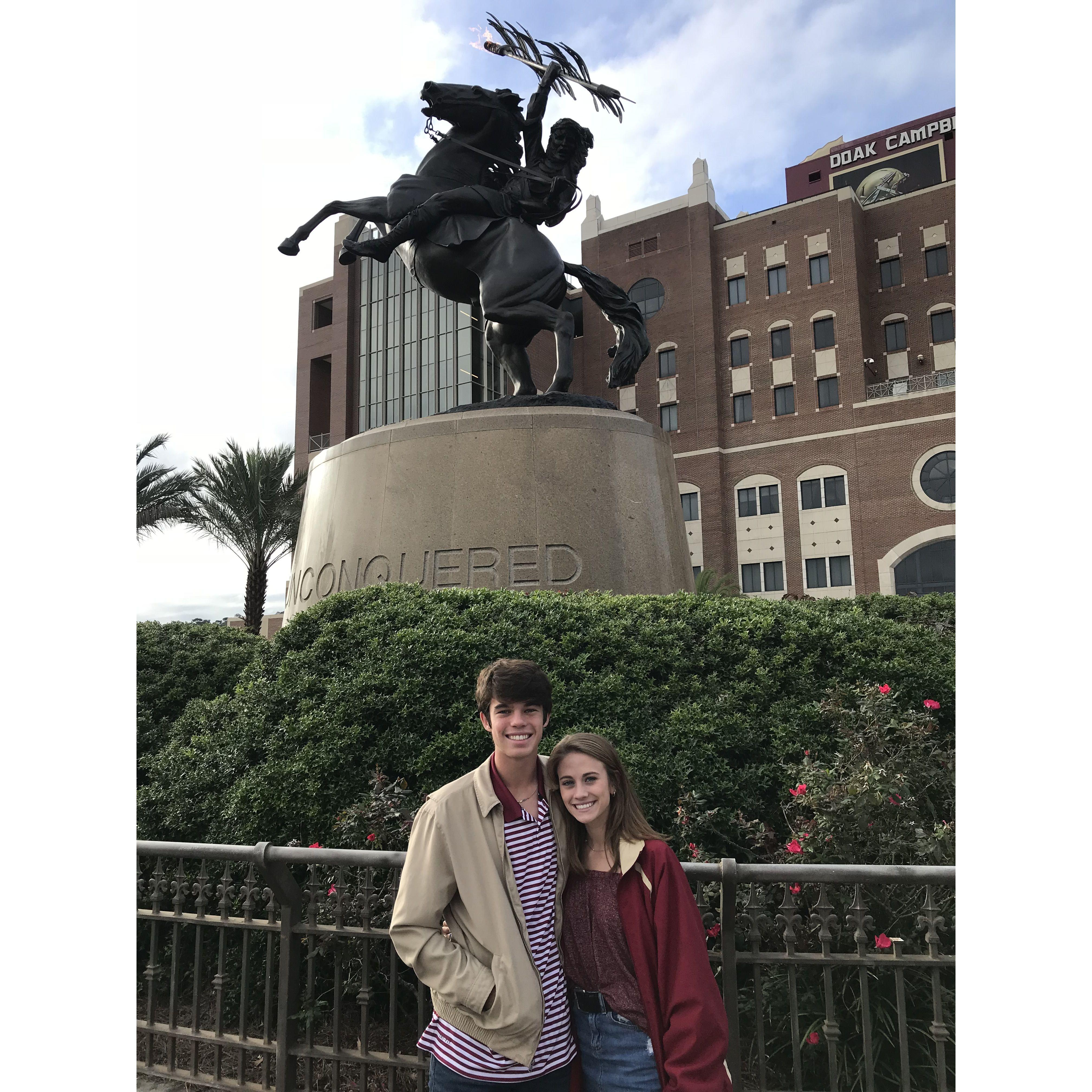 Madison's first time at FSU!