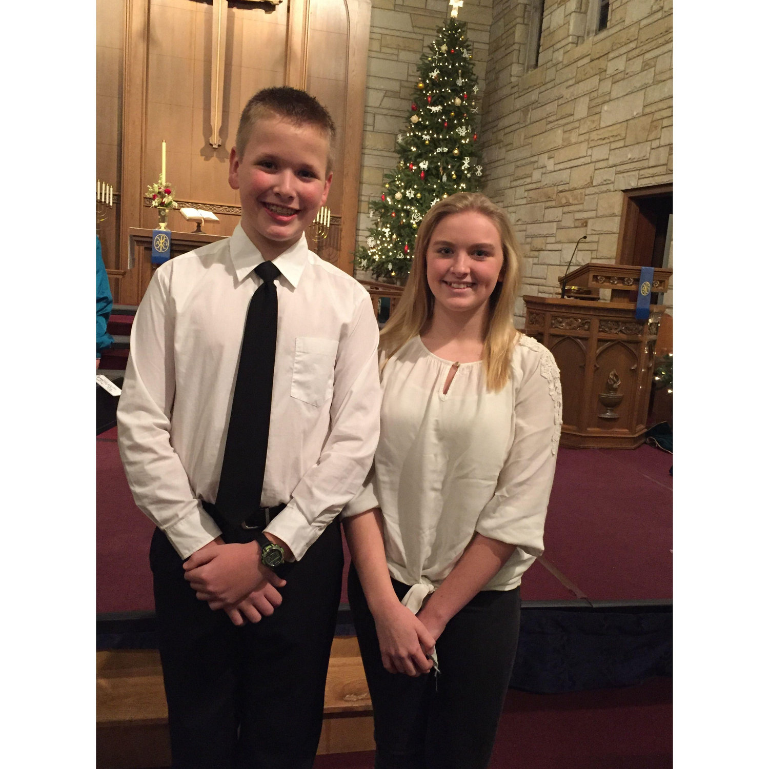Our first picture together as a couple! On 12/8/2016
