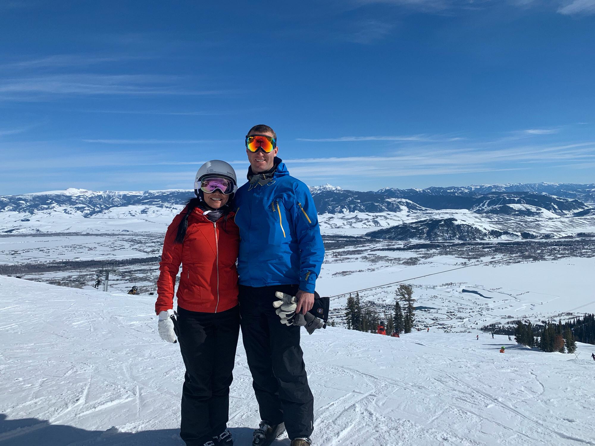Just another ski weekend.