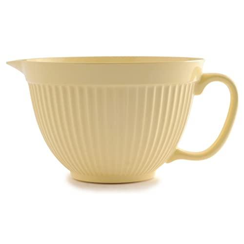 Norpro Grip-EZ Mixing Bowl, 4 quart, Yellow