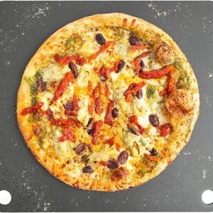 NerdChef Steel Stone - High Performance Pizza Baking | Made in USA (14.5" x 16") - (.375" Thick - Pro)