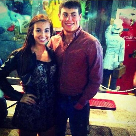 Our first picture together, circa Rodeo 2012