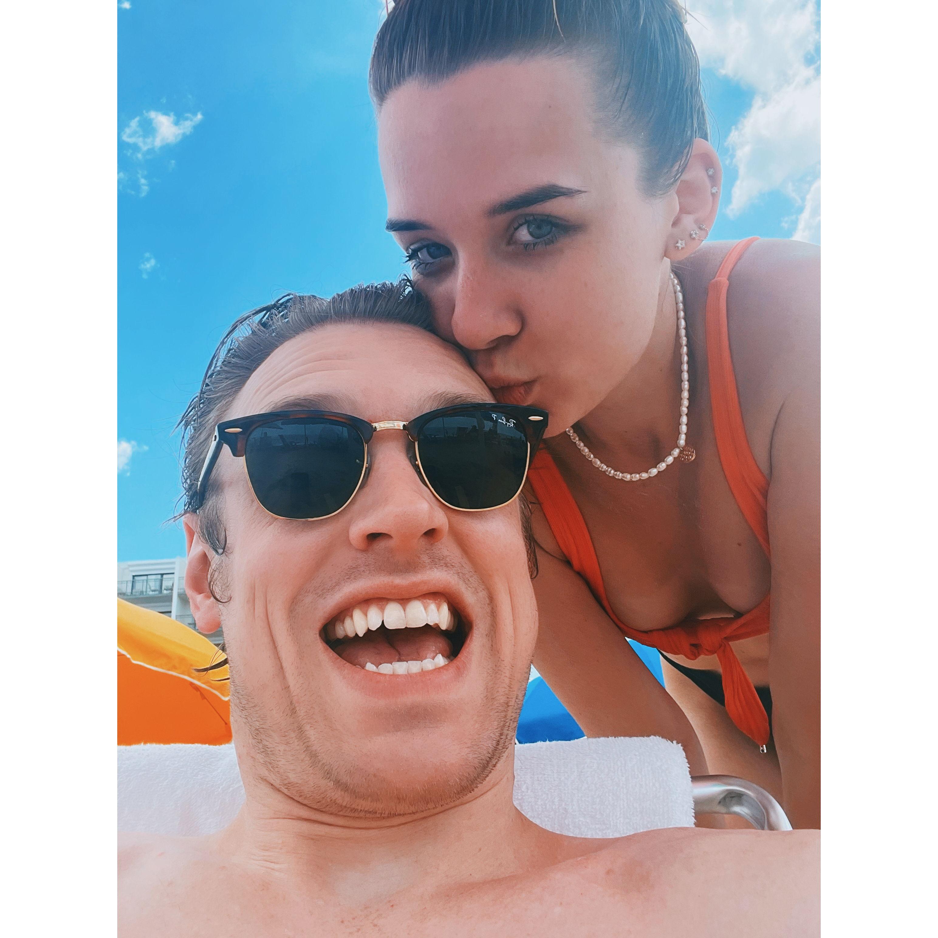 Our first beach trip to Atlantic City, NJ