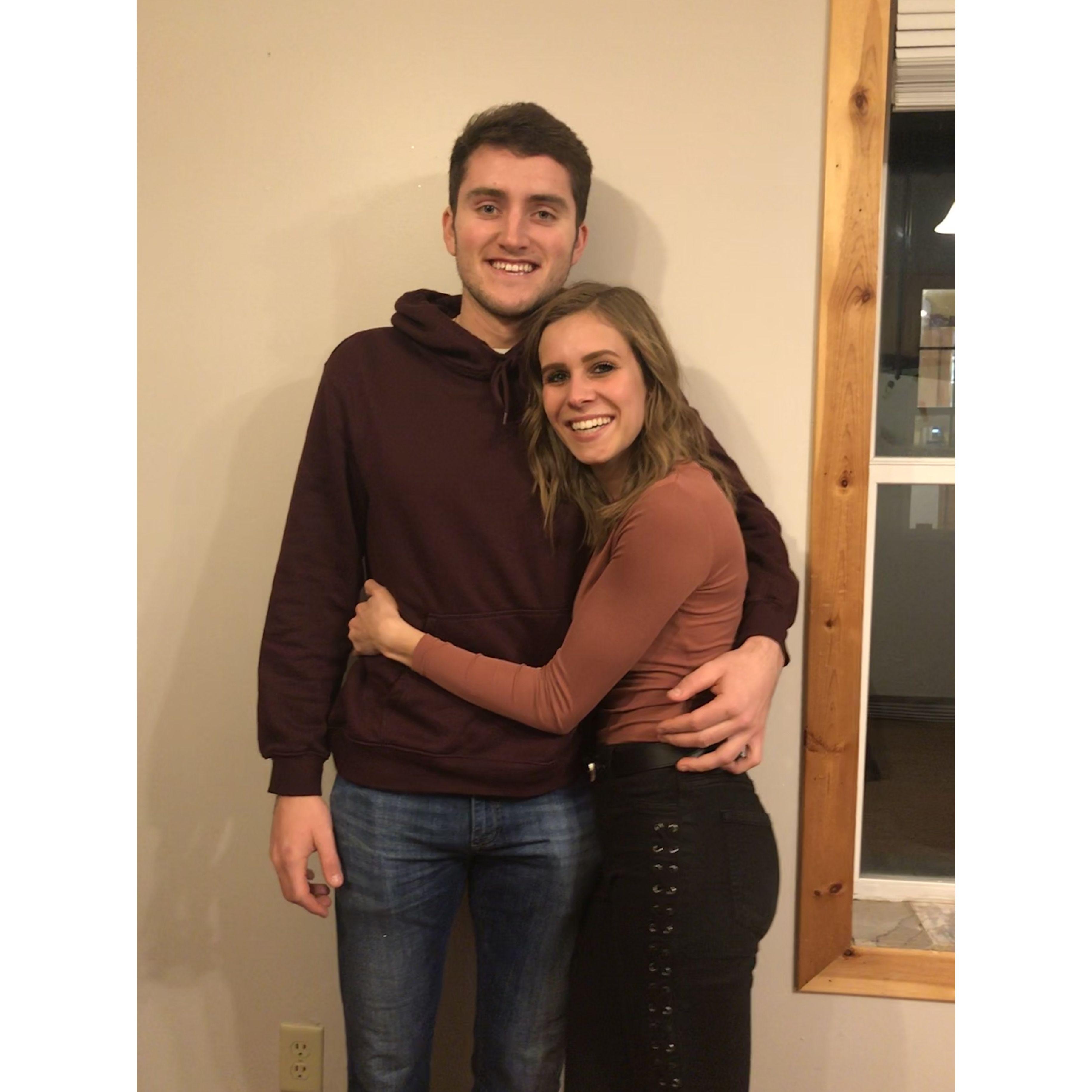 A few months before we started dating