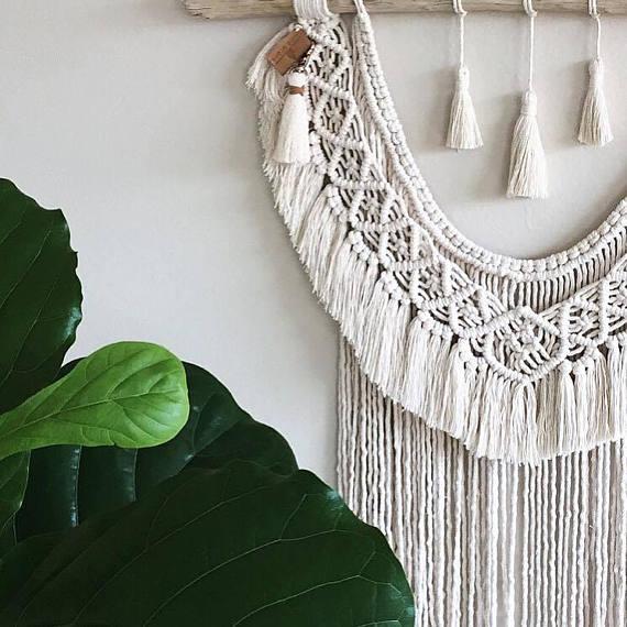 Large Macrame Wall Hanging » Macrame Decor » Boho Decor » Wall Art »