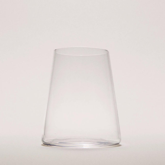 CONICAL CRYSTALLINE TUMBLER