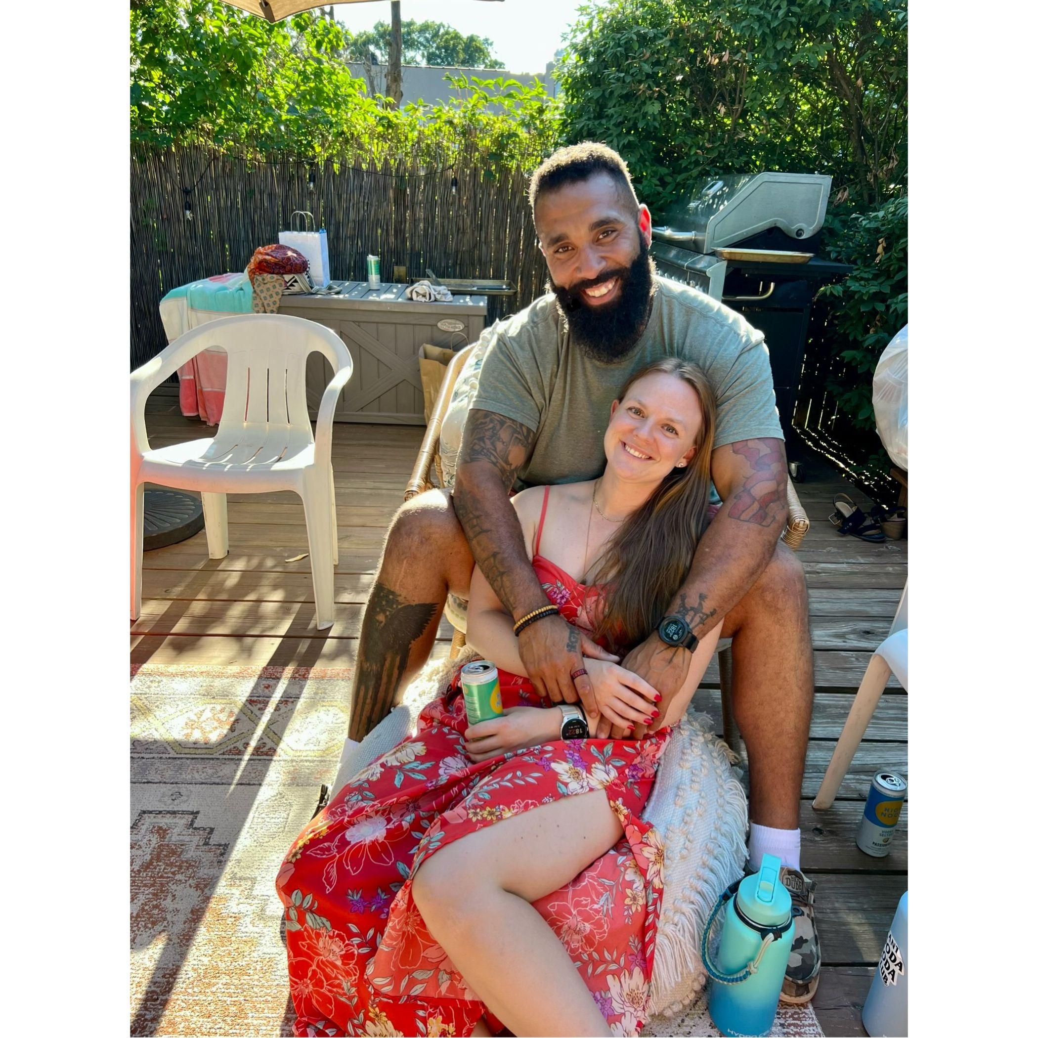 Memorial Day party, May 2024