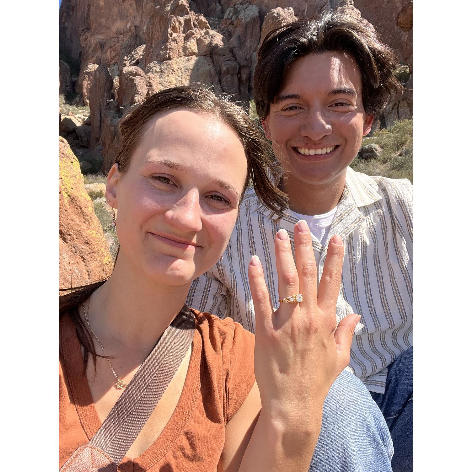 On April 20th, First Fruits, Emilio proposed to Maggie and Maggie replied, "It would be my pleasure." Everyone cried.