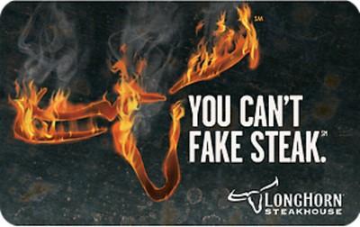 LongHorn Steakhouse $25 (Email Delivery)