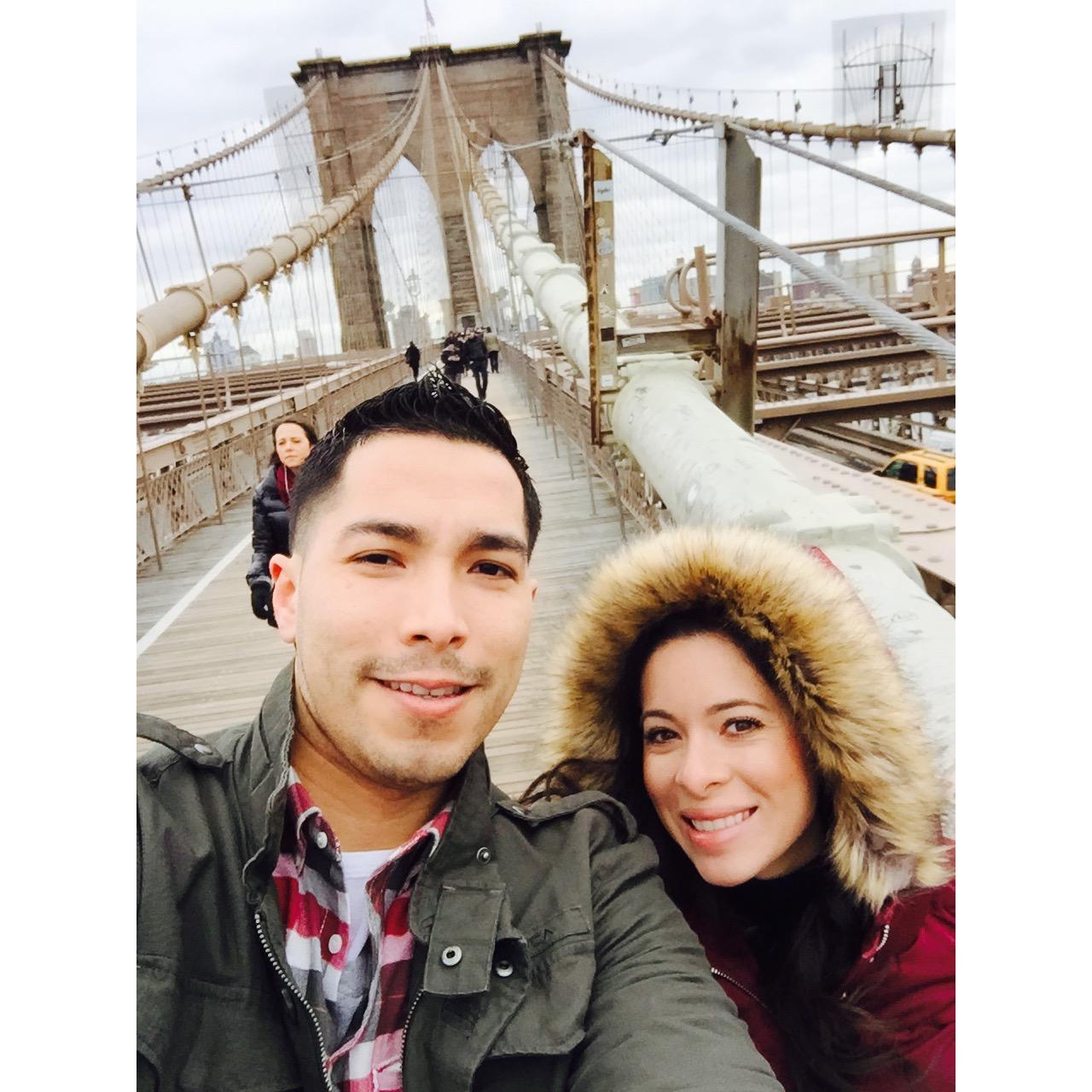 Our first trip together to New York