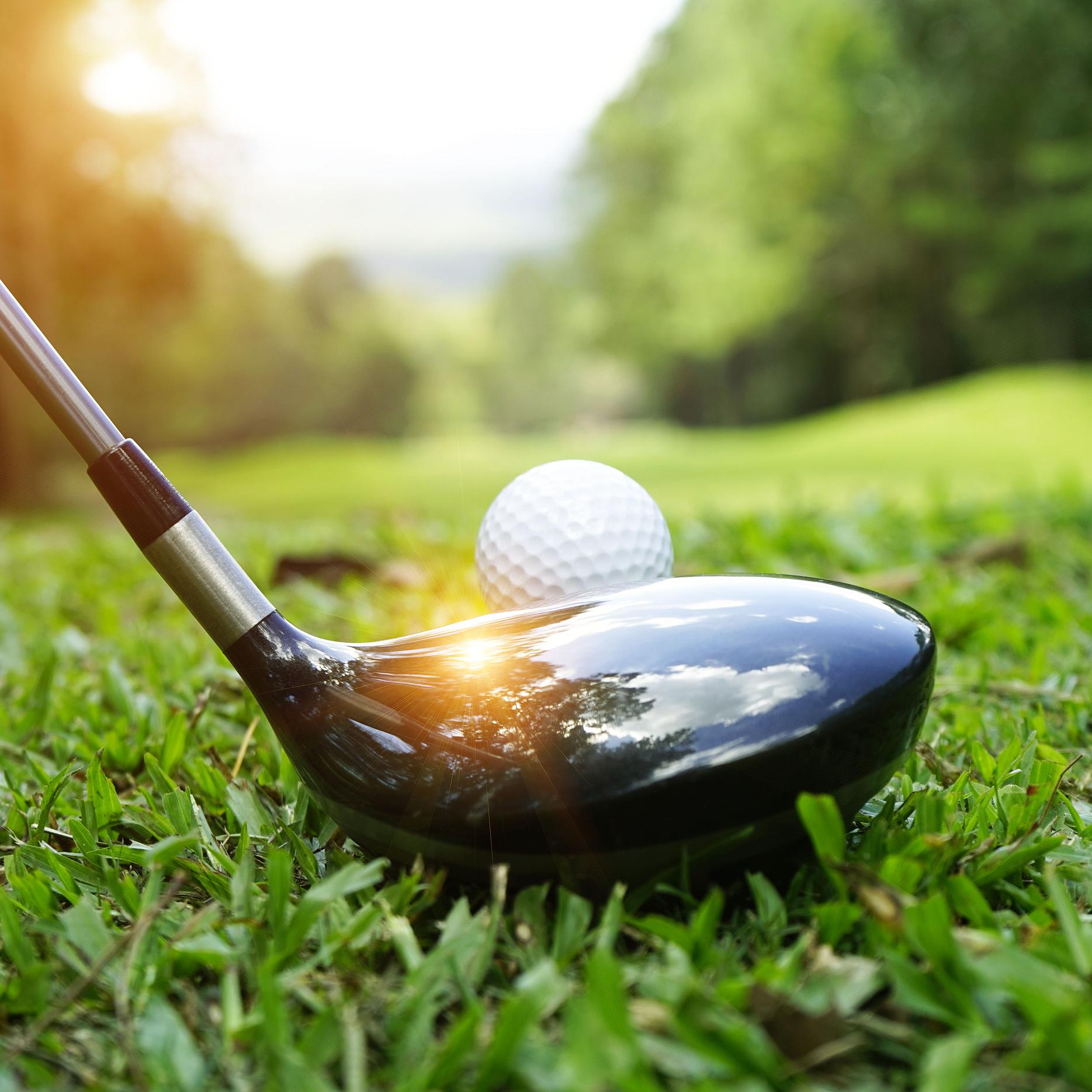 Couple’s golf outing