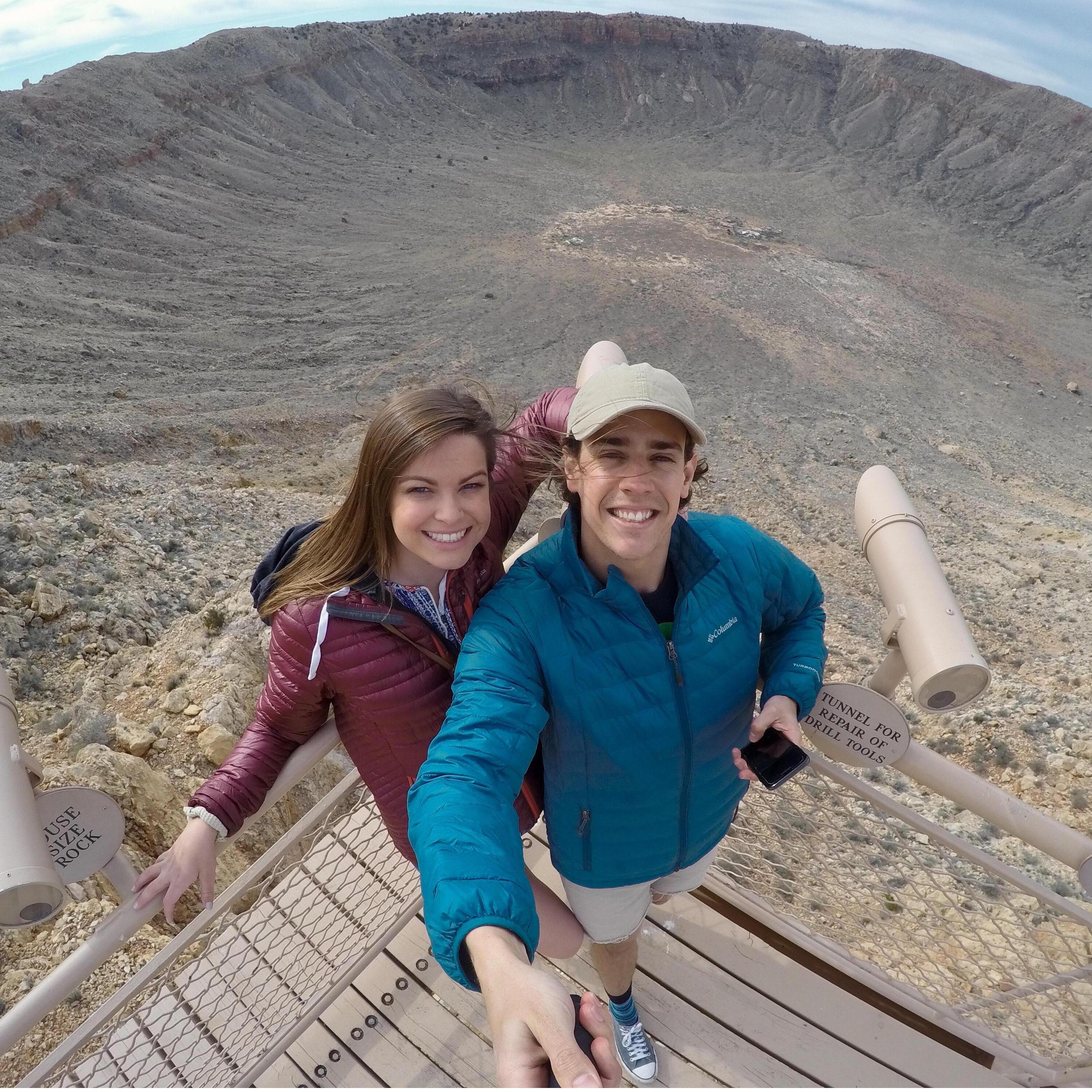 Us doing more cool things...Winslow, AZ