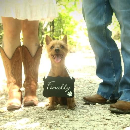 ❤ Had to include our furbaby Dallis.