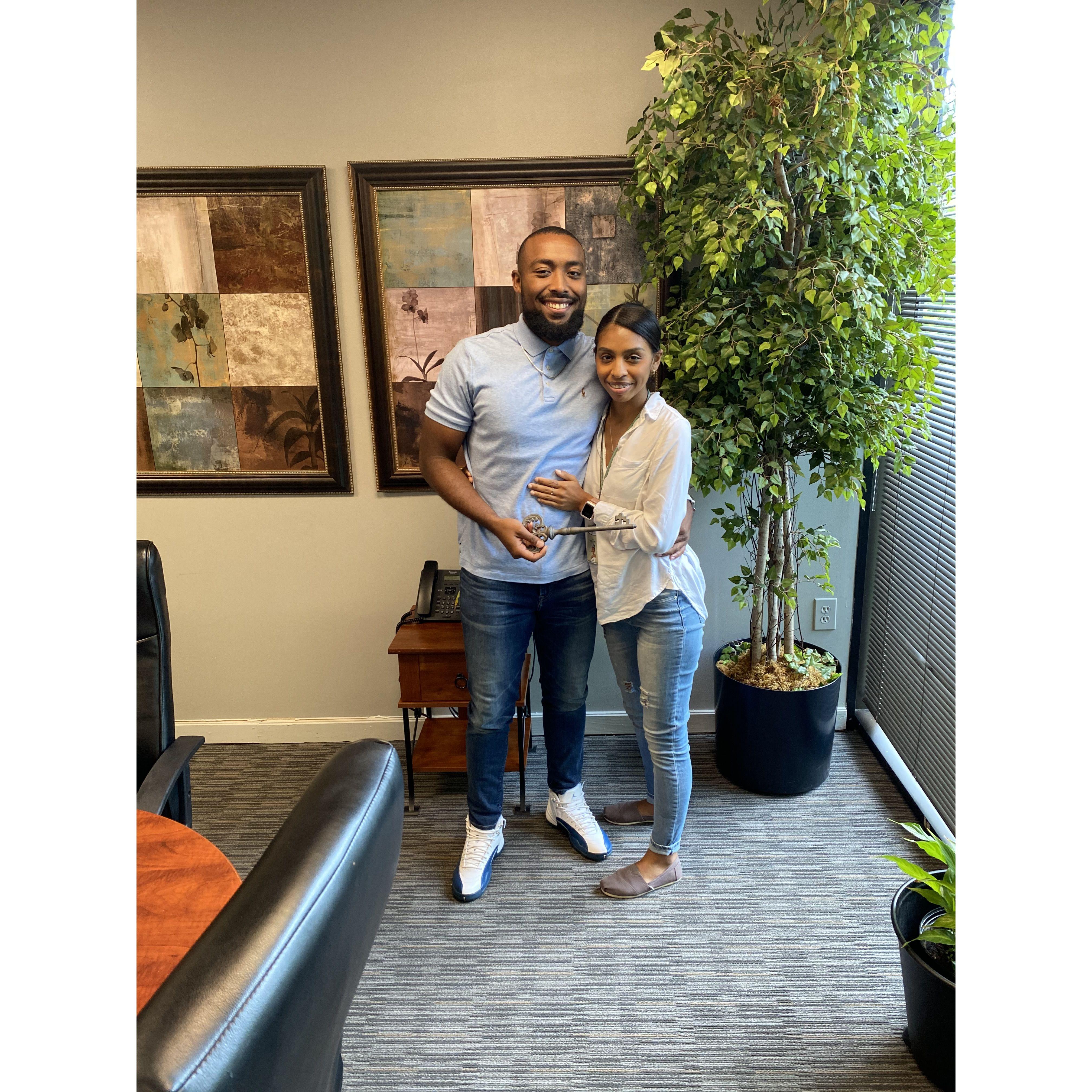 Kendrick purchased his first property!