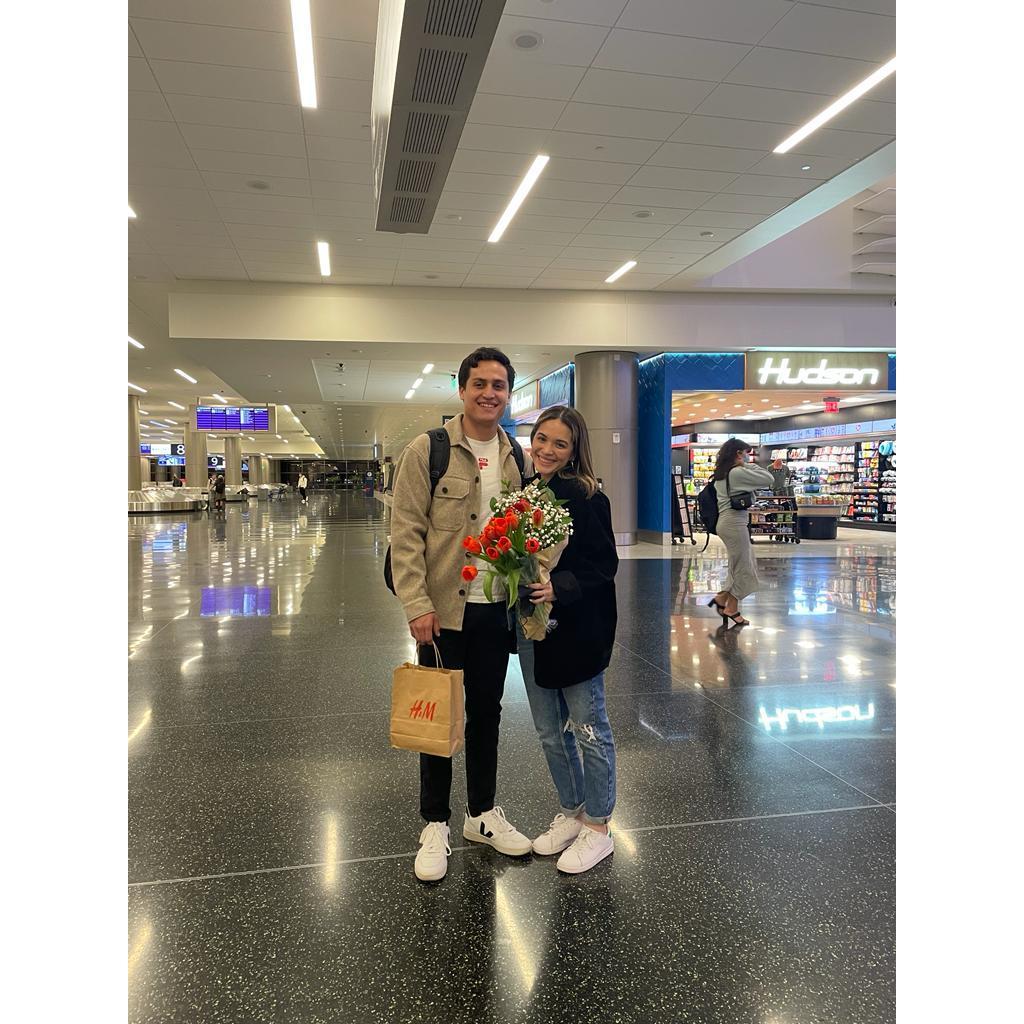 Finally together in the US after 1 year of long distance