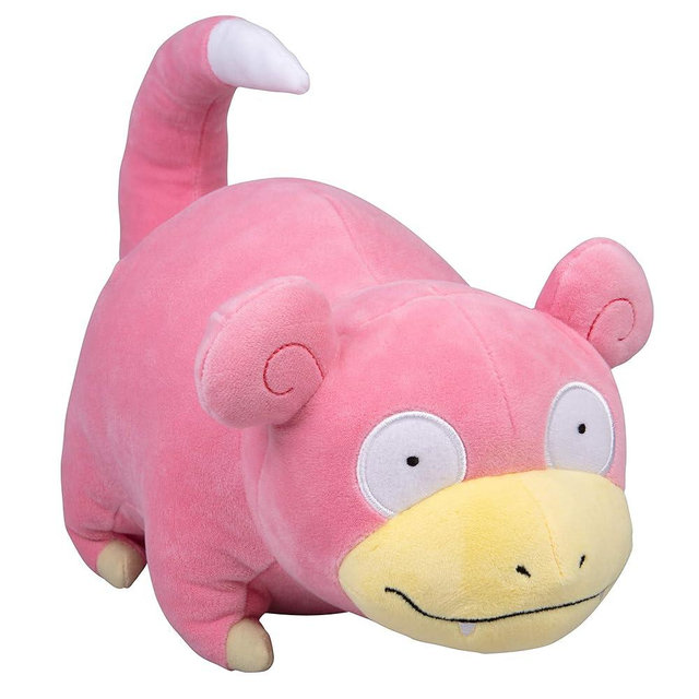 Pokémon 12" Large Slowpoke Plush - Officially Licensed - Authentic Soft Stuffed Animal Toy - Generation One - Holiday Christmas Stocking Stuffer Gift for Kids, Boys, Girls - 2+
