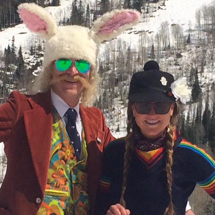 Who doesn't love a snow bunny?! The mountain is where we fell in love and where we love to play.