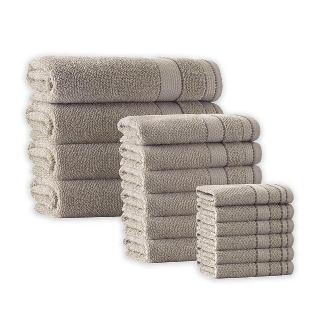 Enchante Home® Monroe 16-Piece Turkish Cotton Towel Set in Beige