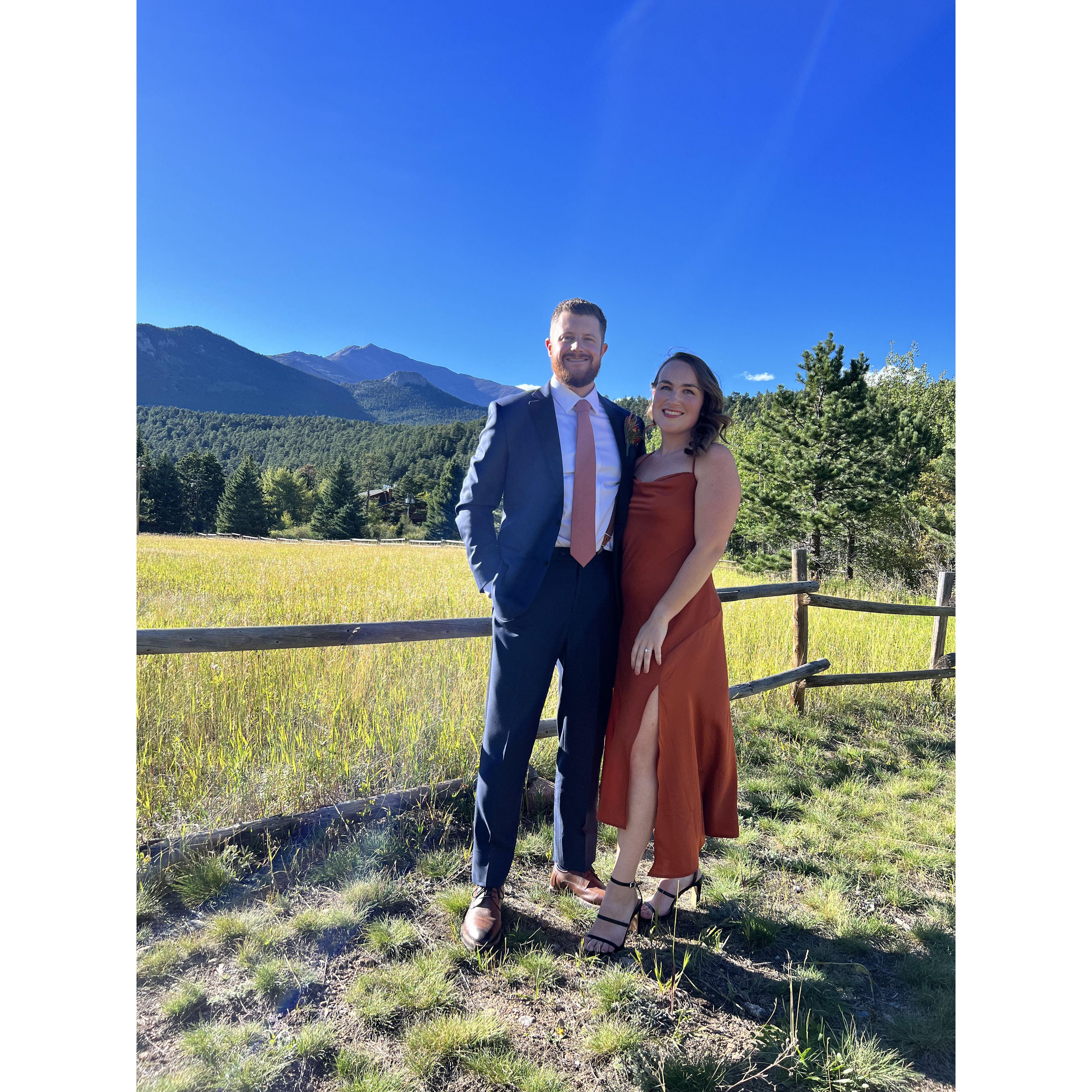 Ryan and Anna's wedding in the Rocky Mountains!