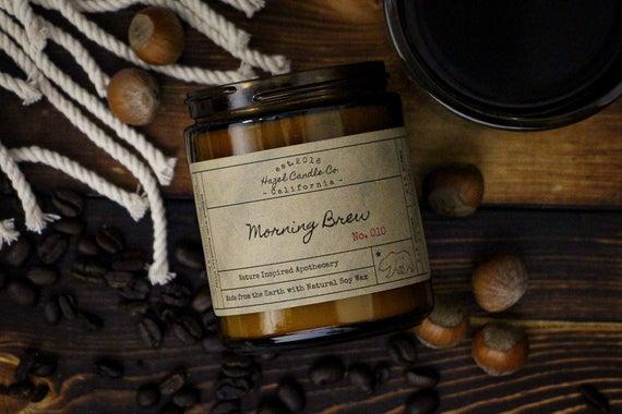 Coffee Candle / Soy Wax Candles / Coffee Scented Candle