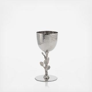 Botanical Leaf Kiddush Cup