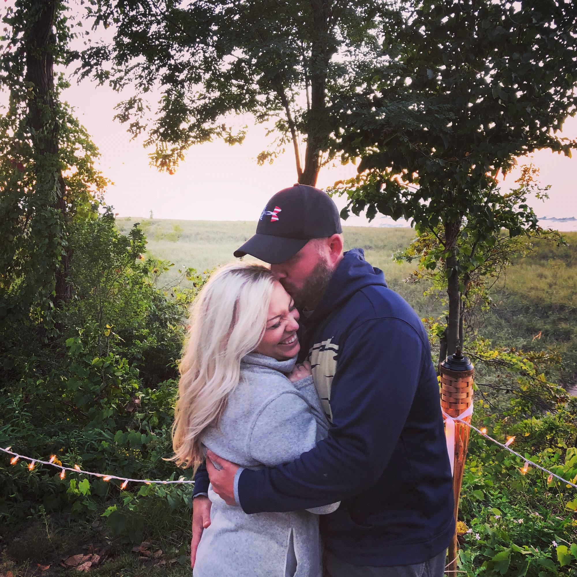 In Michigan during Stephanie and Wendy’s wedding