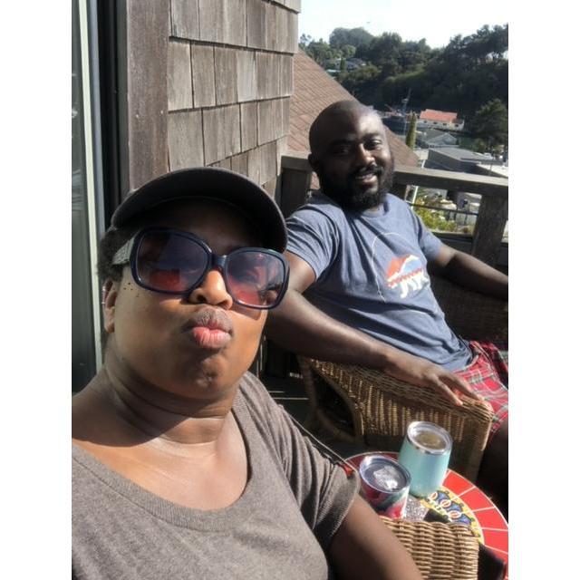 Chillin in Fort Bragg, Mendocino County after a 7 mile hike