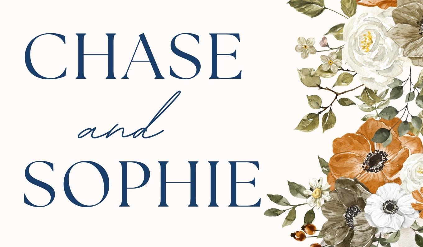 The Wedding Website of Sophie Talbert and Chase Sykes