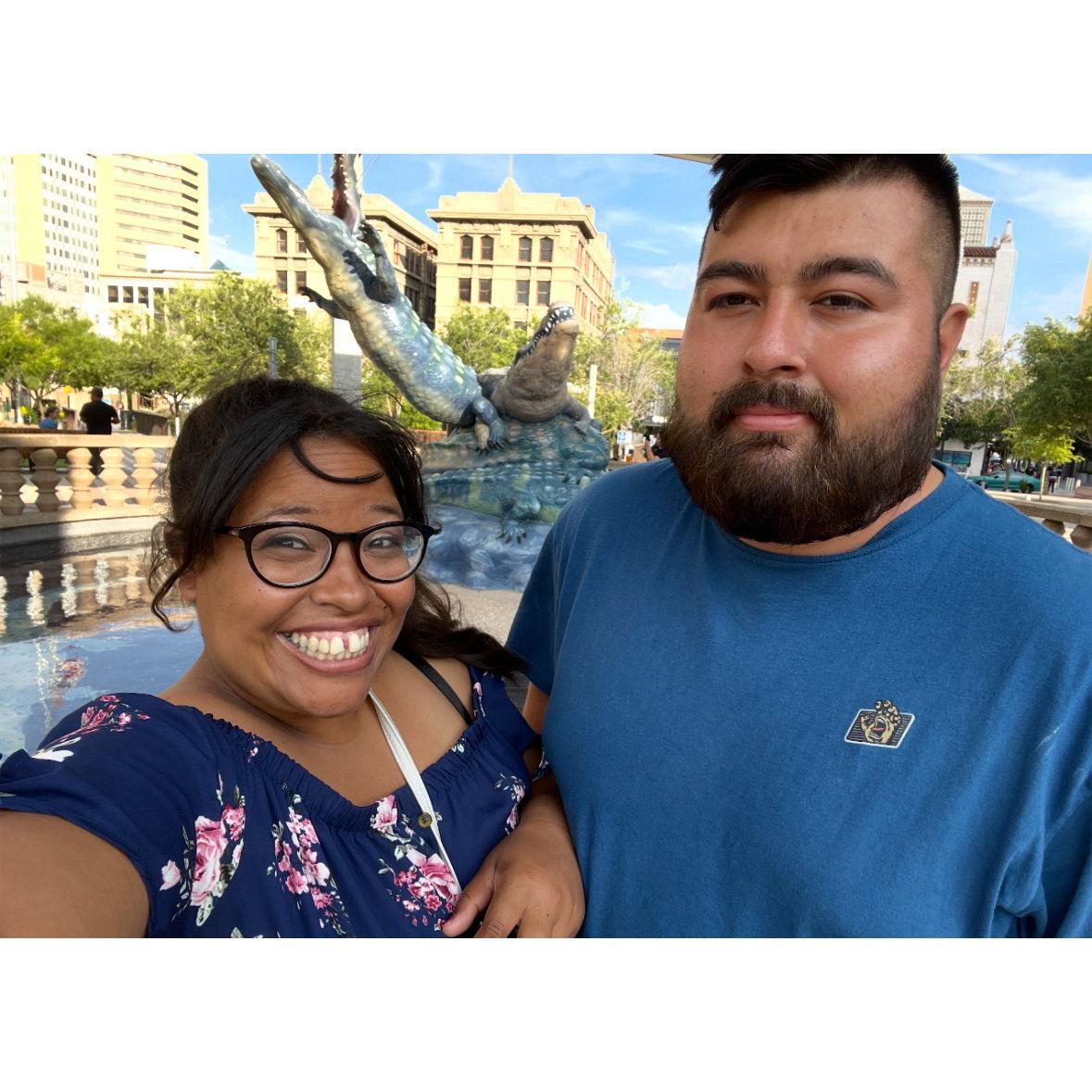 Our first trip to Texas before moving here