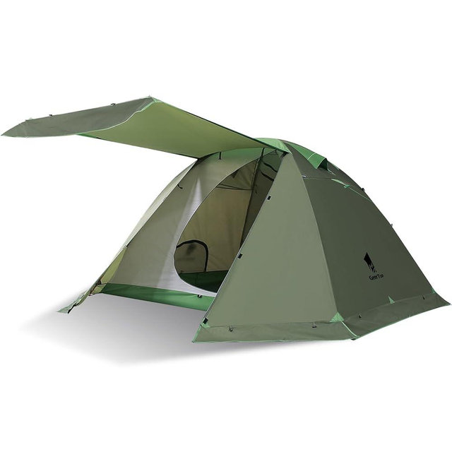 GEERTOP 4 Person 4 Season Tent for Camping Waterproof Double Layer Easy Set Up Family Tent for Camping Hiking Backpacking Outdoor Travel