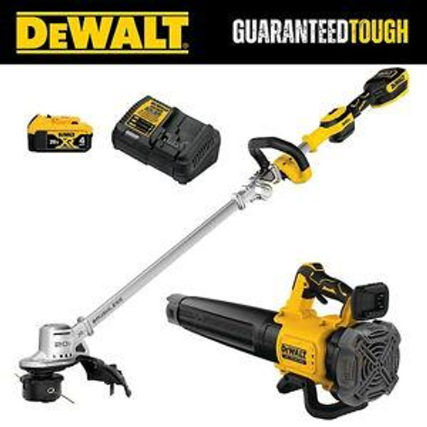 DEWALT 20V MAX XR Brushless Trimmer/Blower Combo Kit, 2 pc.