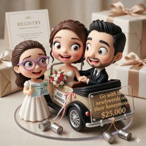 Go with the newlyweds on their Honeymoon