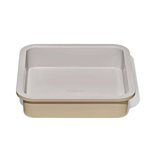 OXO Good Grips Non-Stick Pro Ceramic Coated Metal Bakeware 9” Square Cake Pan – Biscuit