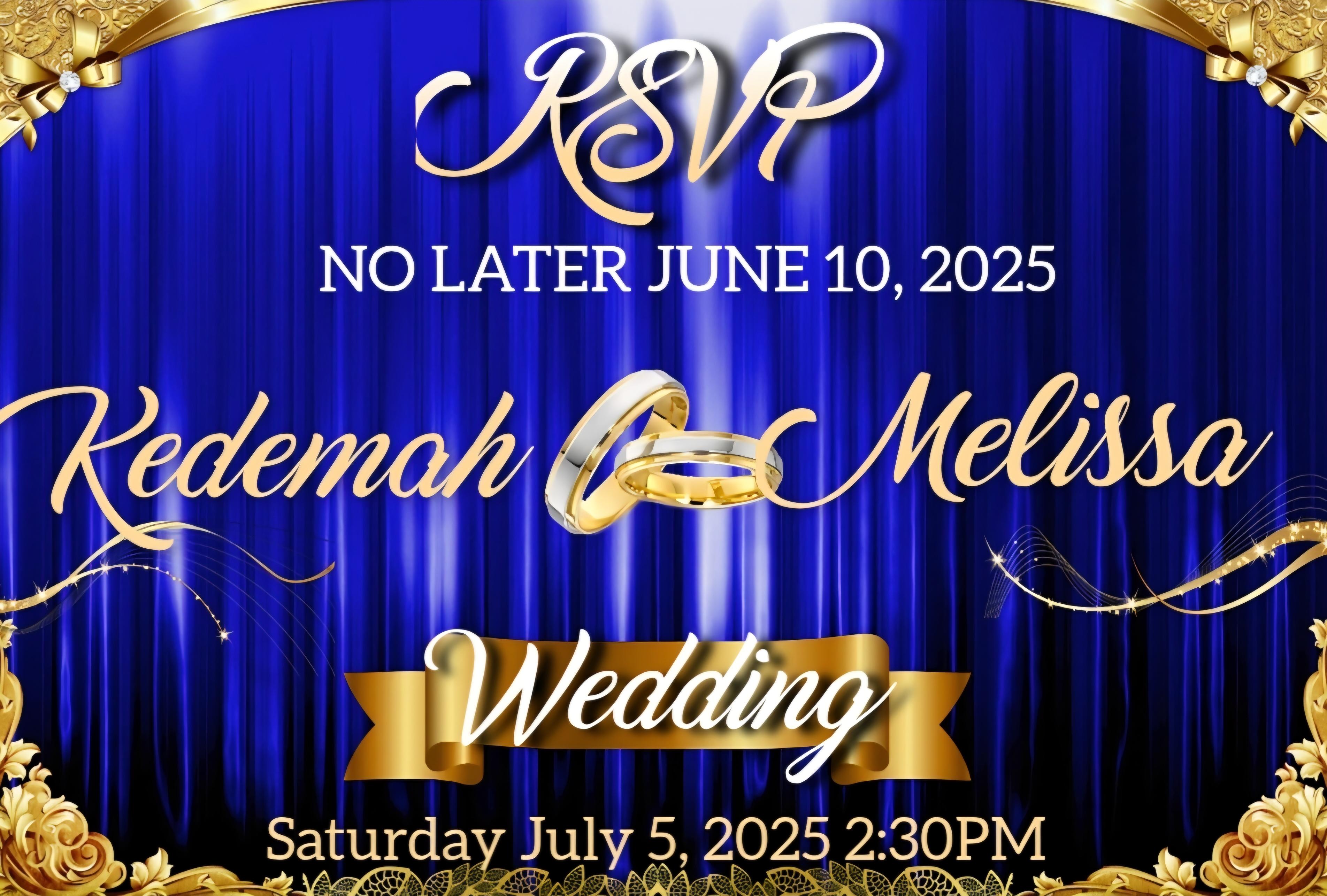 The Wedding Website of Kedemah McHugh and Melissa Reid