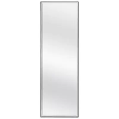 MCS Cheval 59.5-Inch x 19.5-Inch Rectangular Floor Mirror in Black