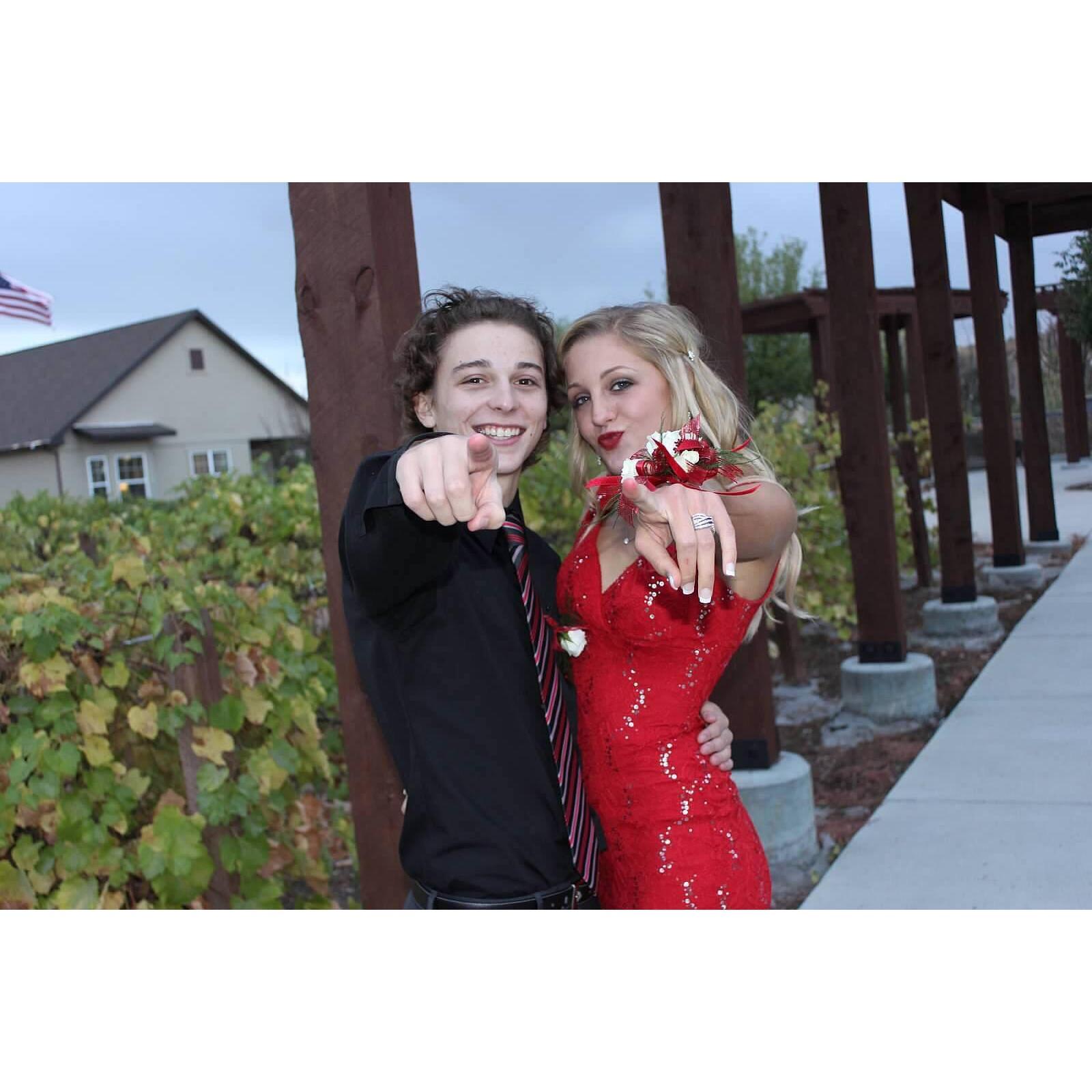 Lo's senior year homecoming