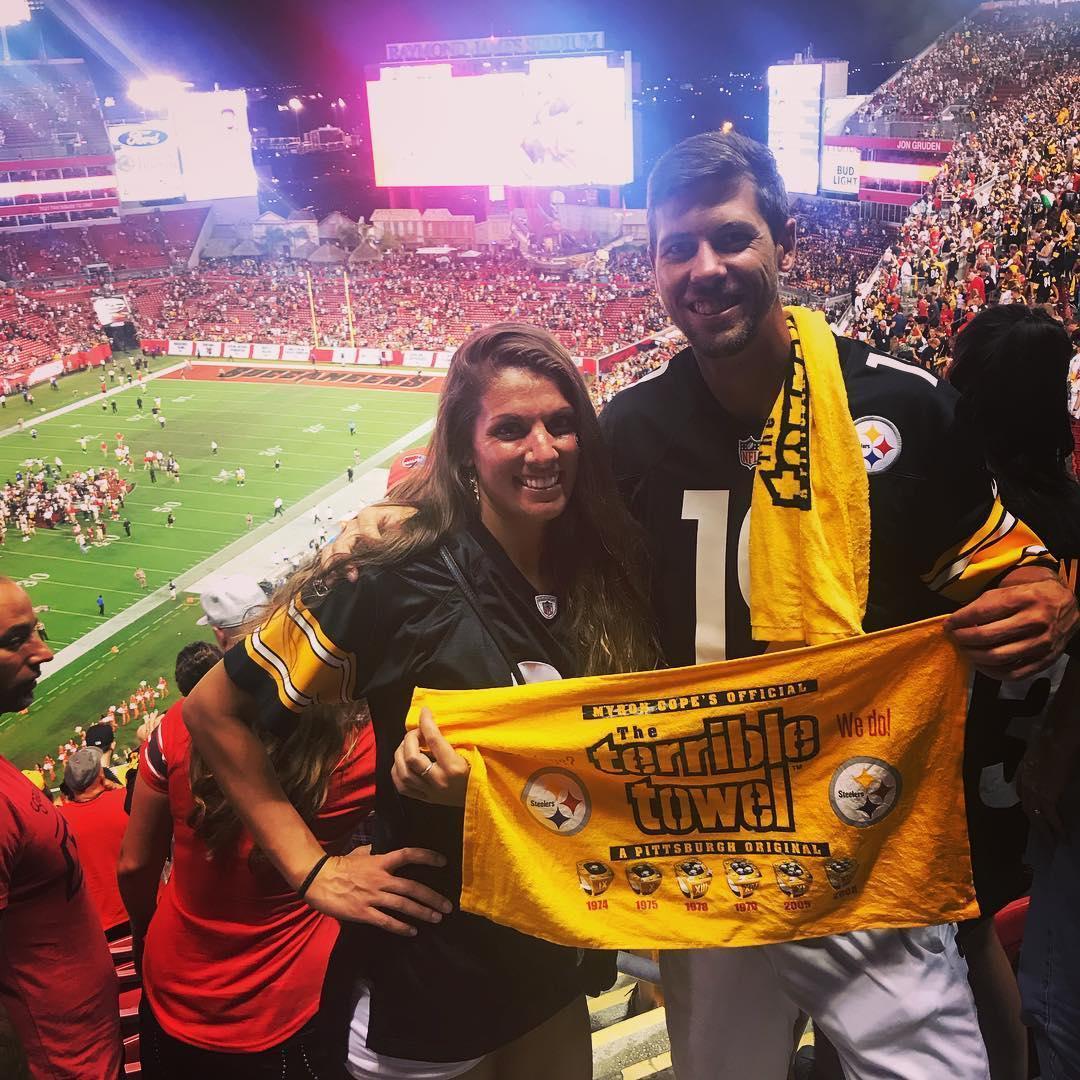 Our first Steelers vs. Buccaneers game at Raymond James Stadium 2018!