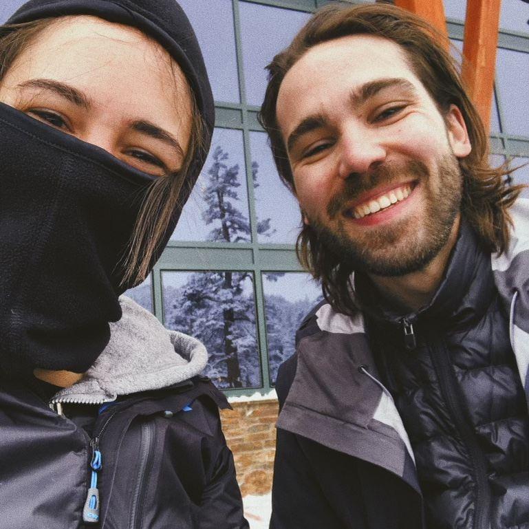 Lake Tahoe, CA November 2019 - Alex took me snowboarding for the first time!