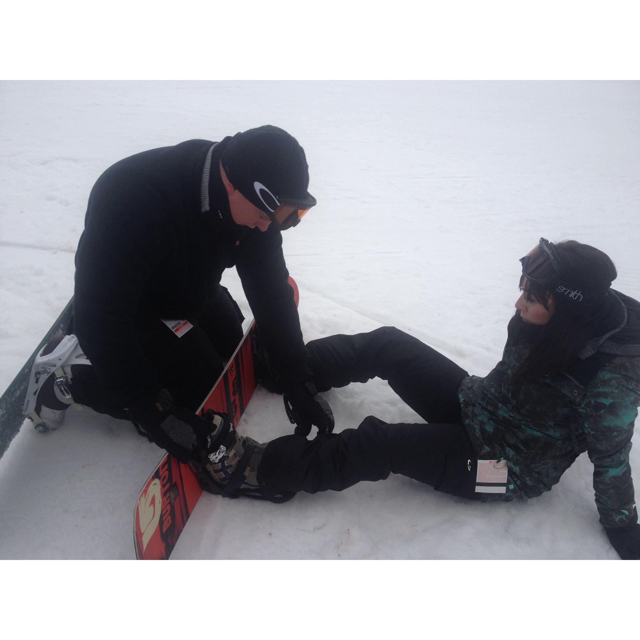 When Al convinced Jules she was an Olympic snowboarder. But wasn't.