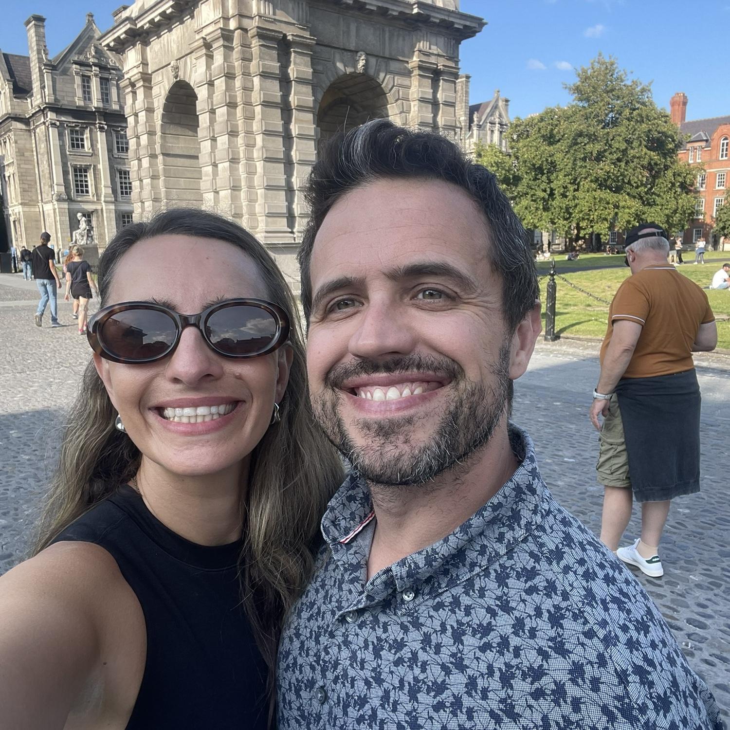 Trinity college in Dublin