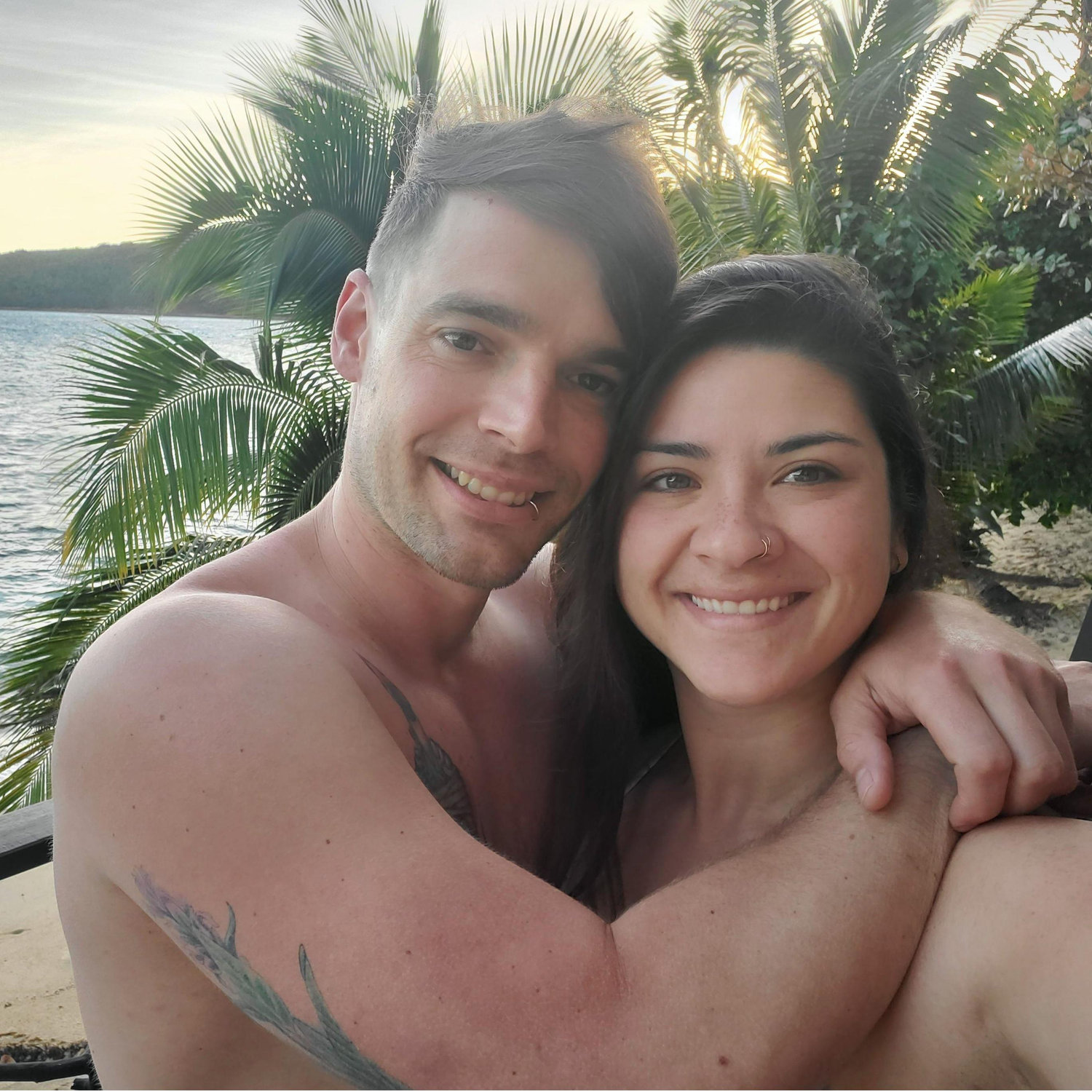 The morning of Tino's proposal. Kailyn had no idea she'd be promoted to fiance later this evening.
