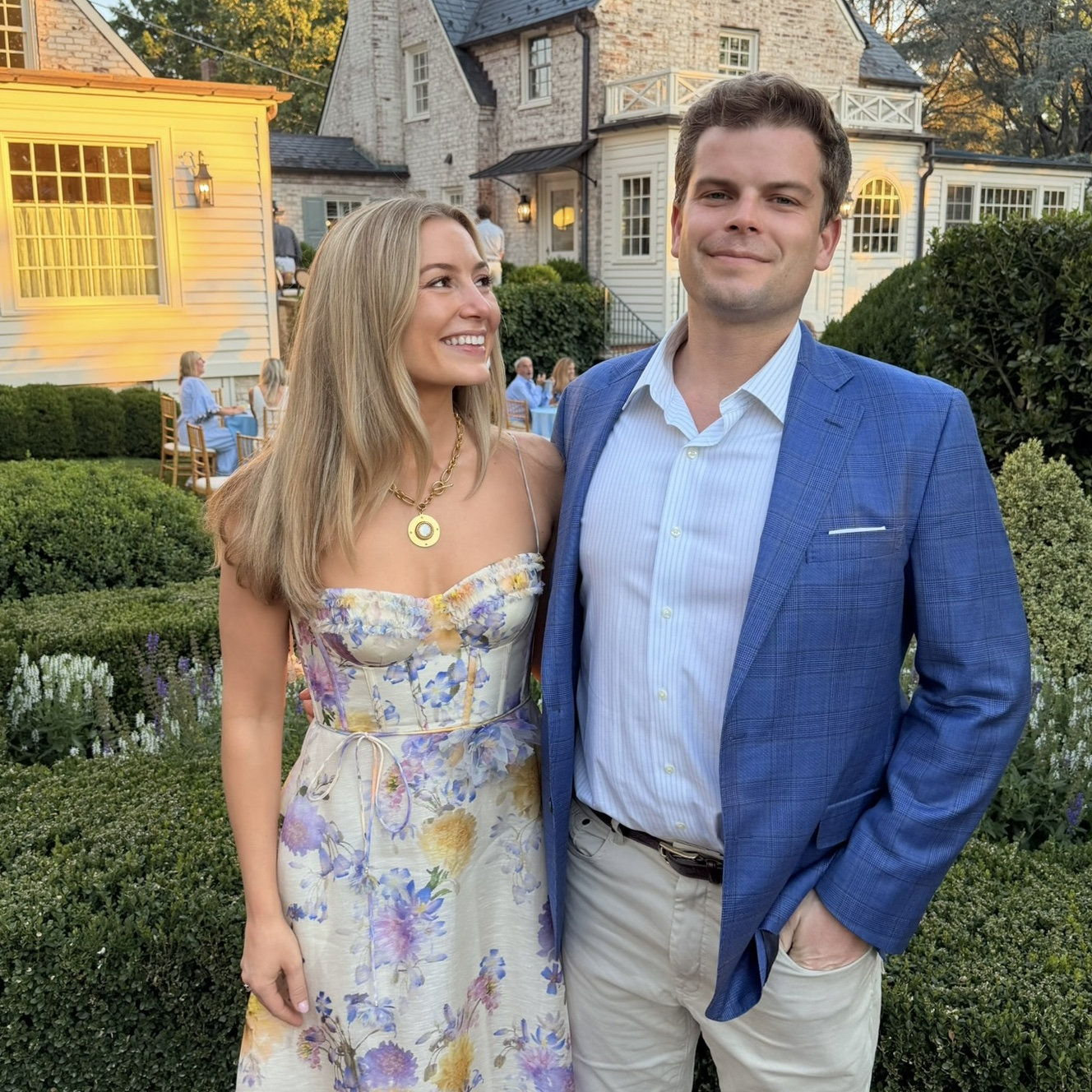 Our engagement party!! 
Hosted by our wonderful family friends Rie & Eddie Godsey, Cheri & Andrew Barauskas, Marta Ruggles, Torii & David Jones, and Nancy & Carl Moore