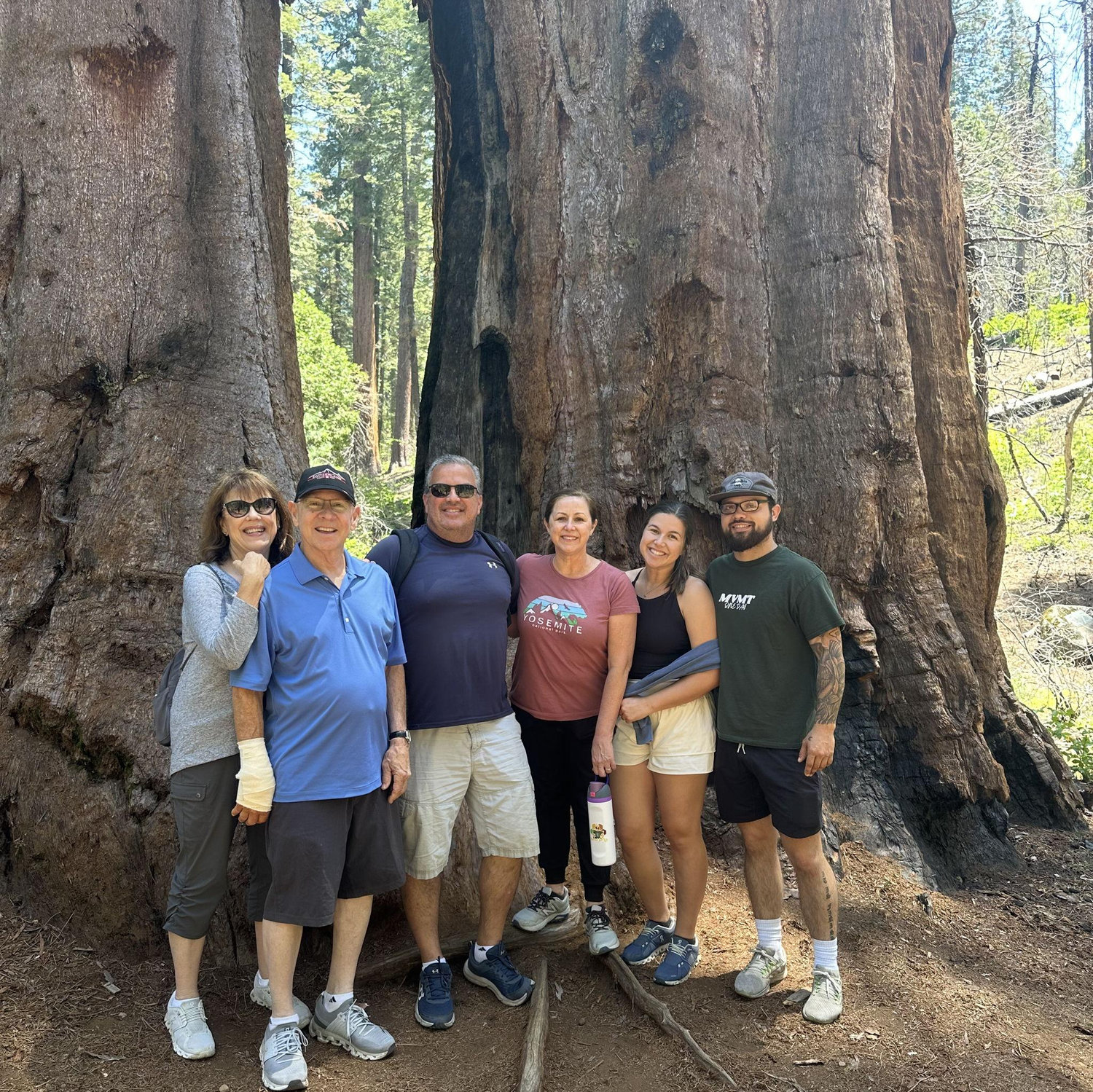 Went to Big Trees with my family! Grandma and Papa Brome were here this day too, but we didn't get a chance to grab a photo with them!