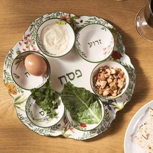 Eden Stoneware Seder Plate